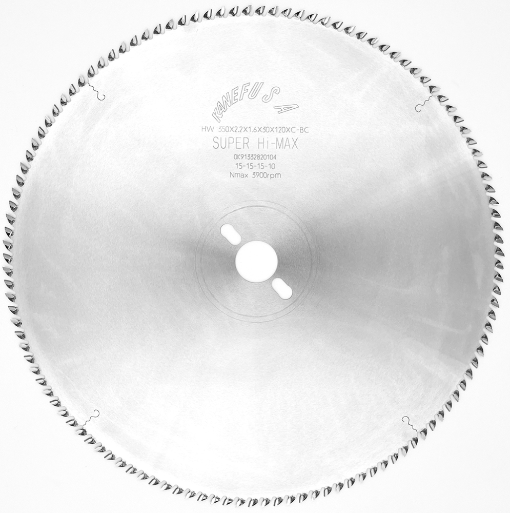 HW-Dünnschnitt-Kreissägeblatt KANEFUSA Super Himax - C-BC 300x2,2/1,8x30 mm - Z =120 W/AW